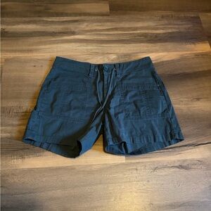 Womens Union Bay Black Drawstring Athletic Shorts Size 7